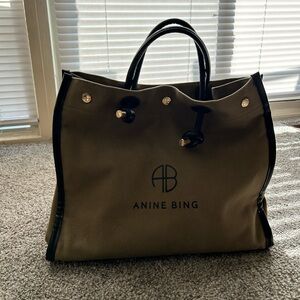 ❌SOLD❌Anine Bing tote canvas bag